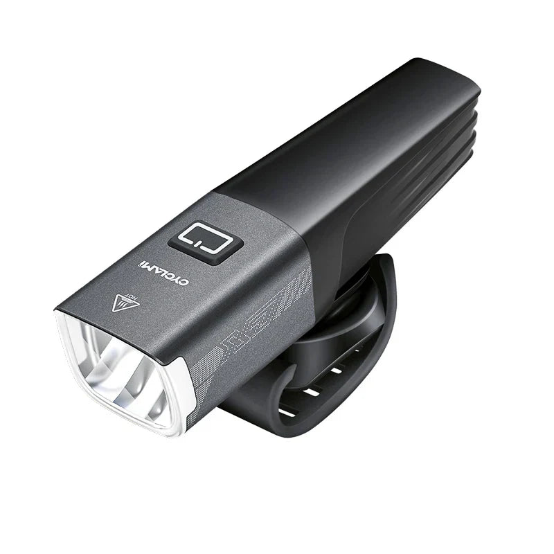 1000LM Smart Bike Headlight USB Rechargeable Black-0