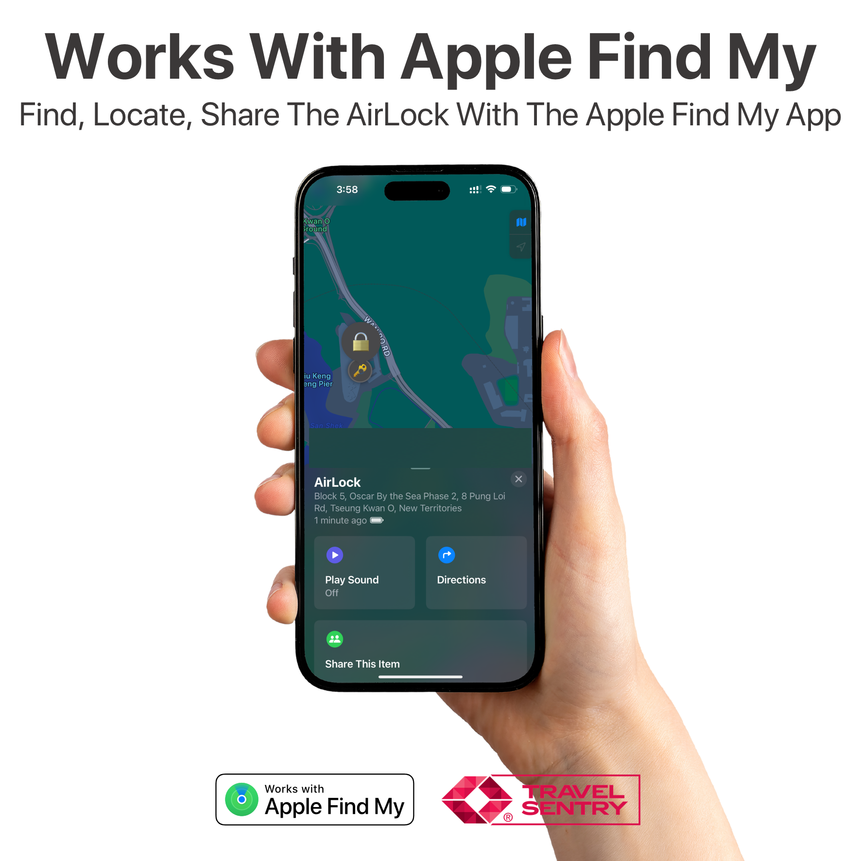 AirLock - Smart Anti-Loss TSA Travel Lock-2